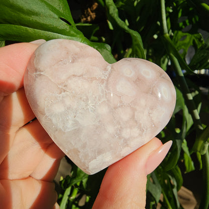 Pink Amethyst (Trade Name) Heart #18L