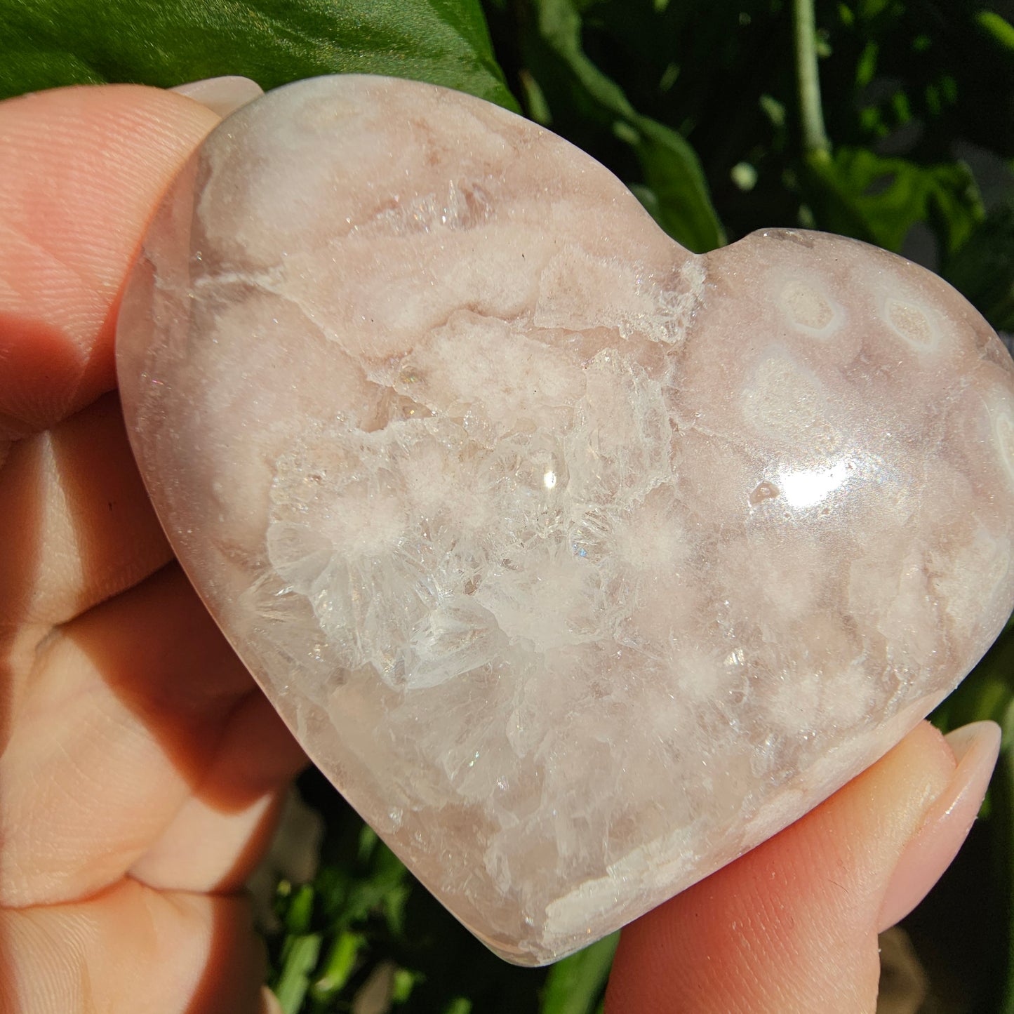 Pink Amethyst (Trade Name) Heart #18L