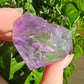 Amethyst Herz geschliffen