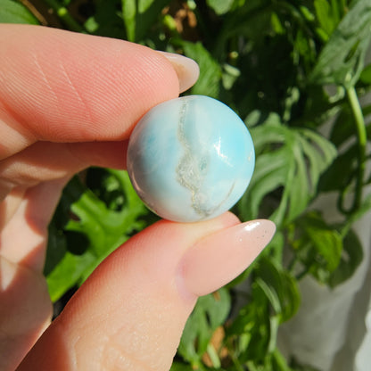 Larimar Sphere #29o