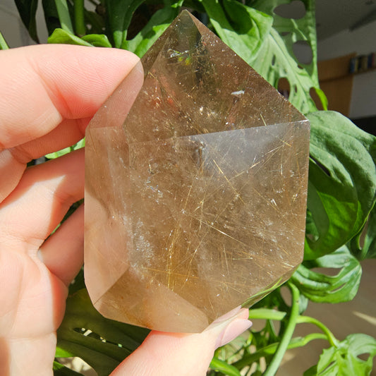 Rutilated Quartz Tower #59A (B-Stock)