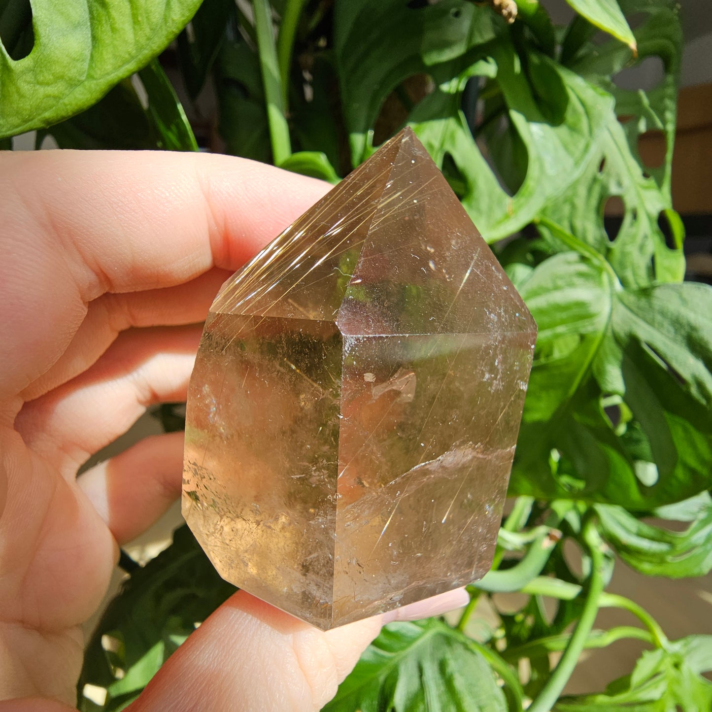 Rutilated Quartz Tower #43C