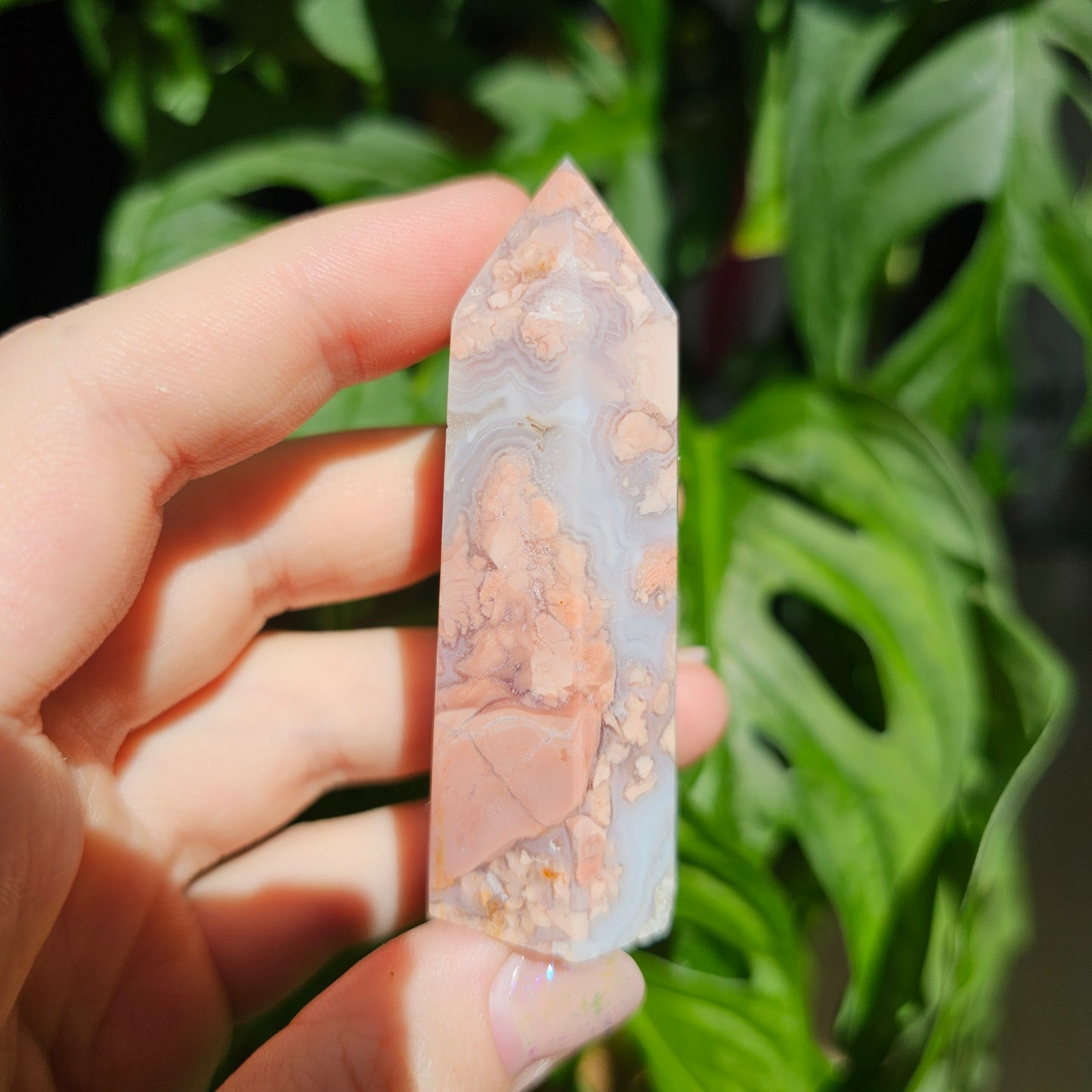 Petal Agate Tower #10T