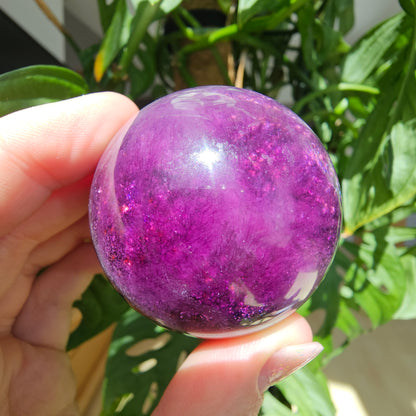 Purple Fluorite Sphere #35E