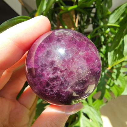 Purple Fluorite Sphere #35E