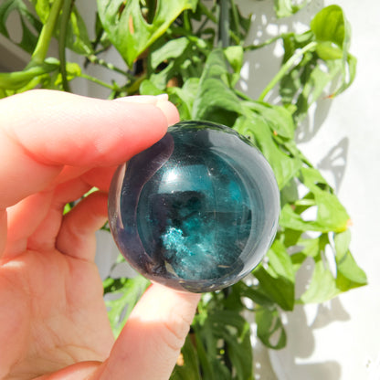 Green/Blue Fluorite Sphere #29F