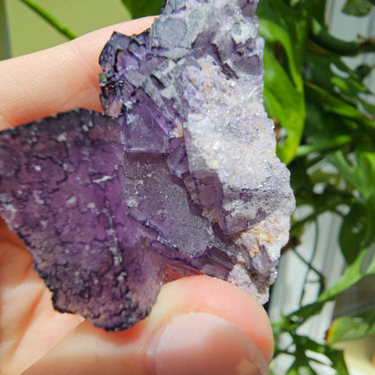 "QR Code" Fluorite from China #35Q