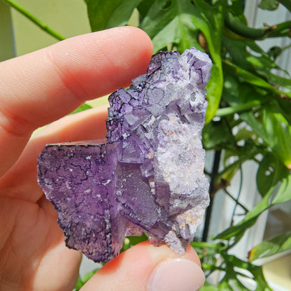 "QR Code" Fluorite from China #35Q