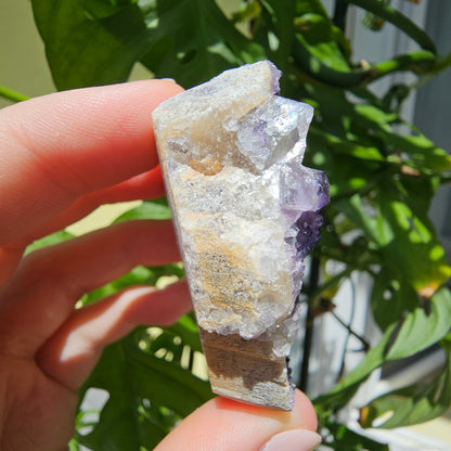 "QR Code" Fluorite from China #38a