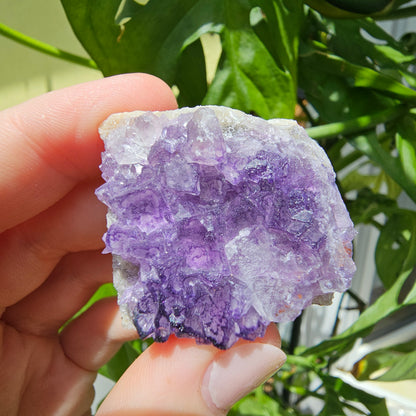 "QR Code" Fluorite from China #28e