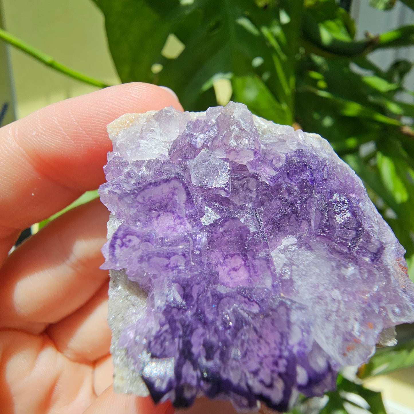 "QR Code" Fluorite from China #28e