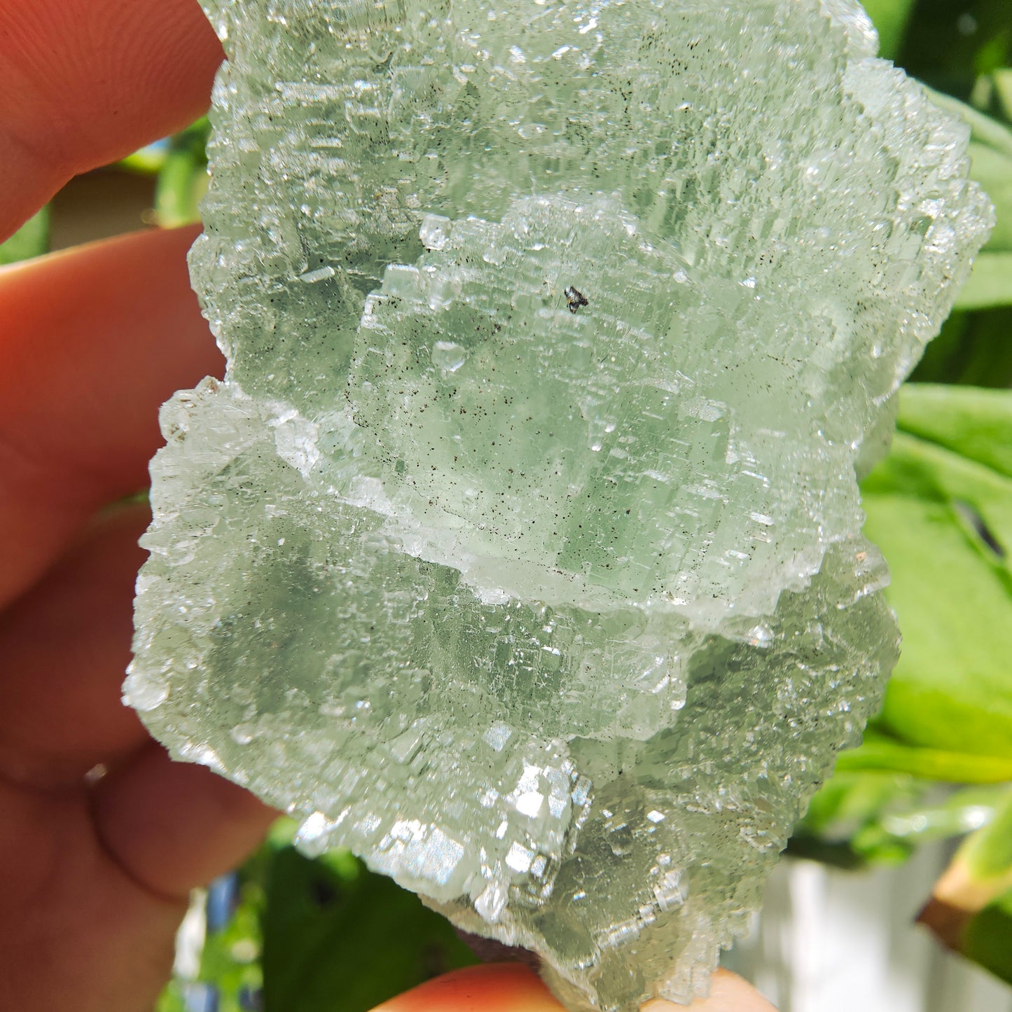 Green Fluorite from Xinyang #25H