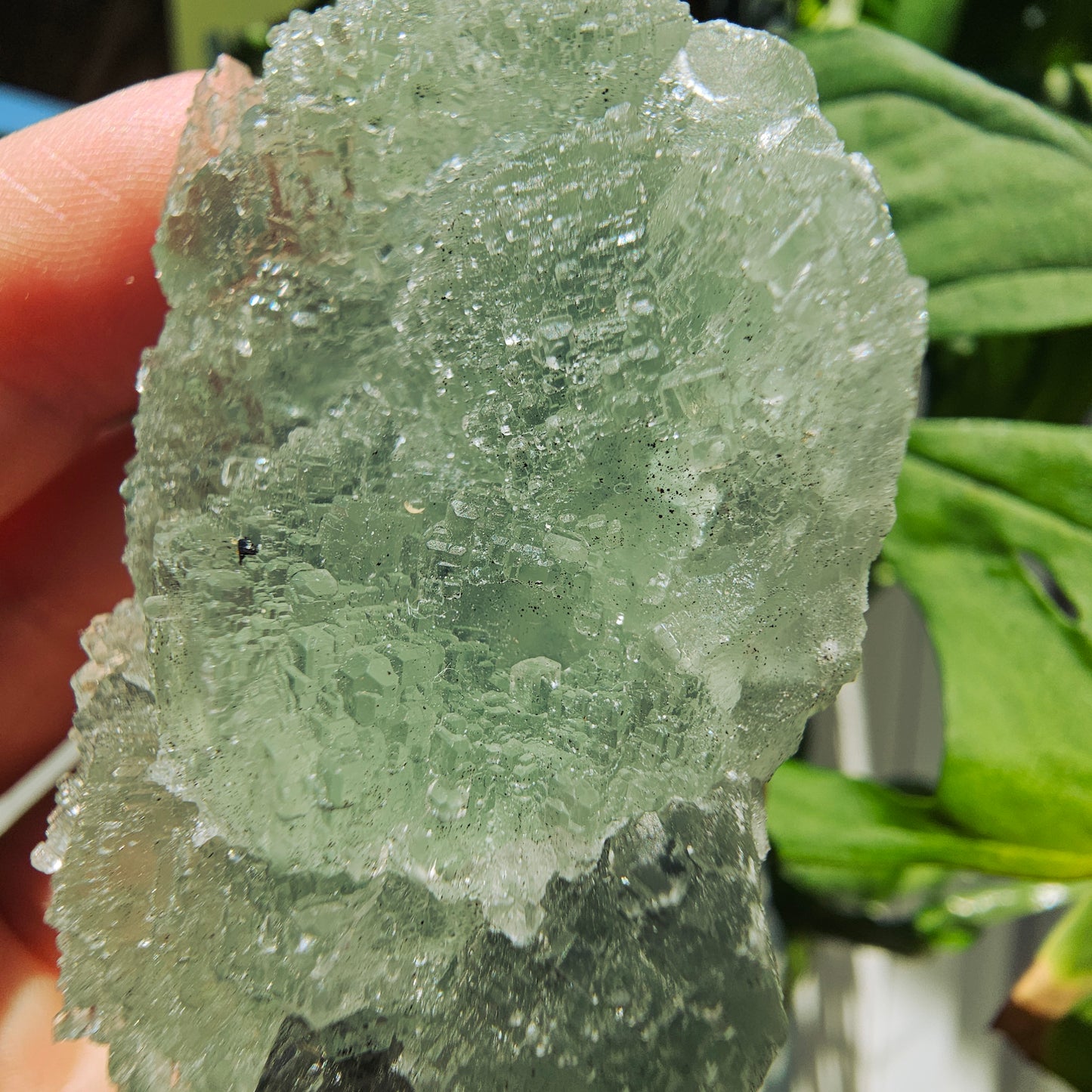 Green Fluorite from Xinyang #25H