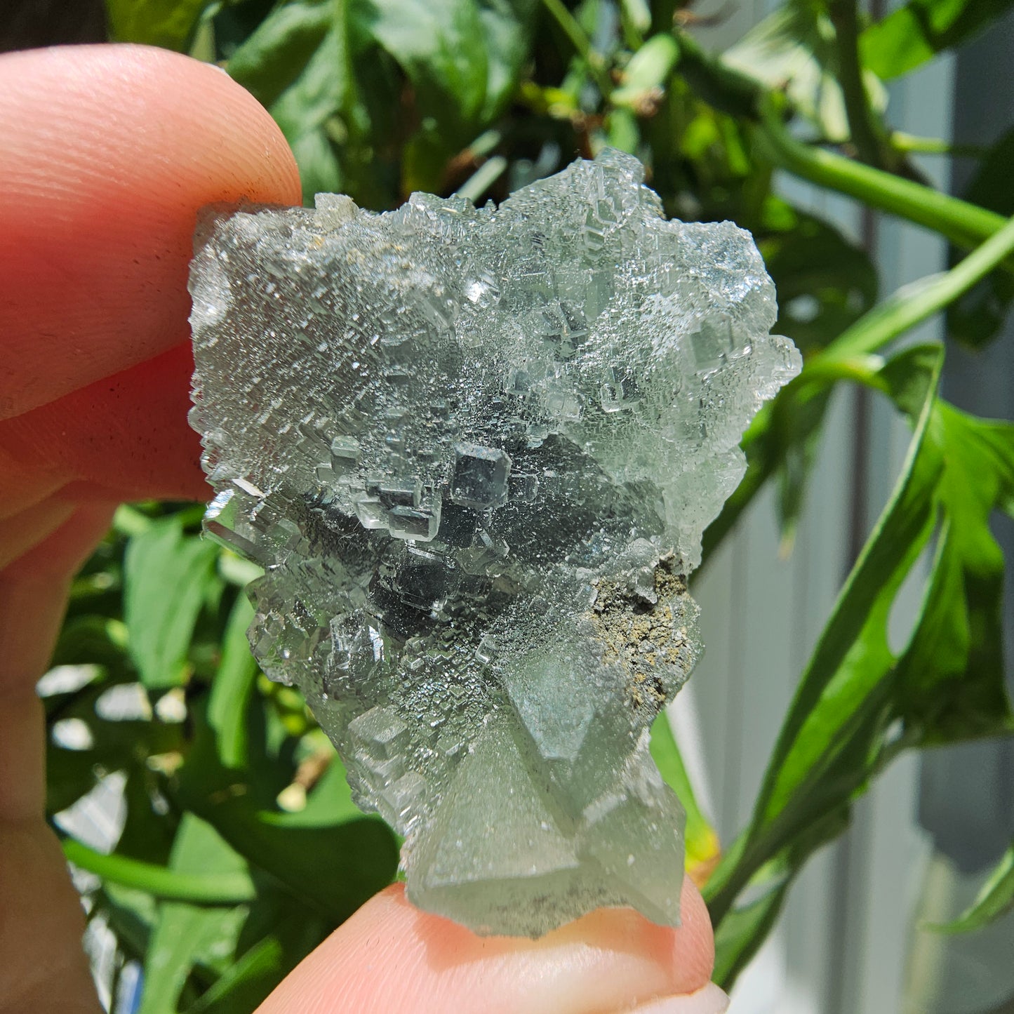 Green Fluorite from Xinyang #15N