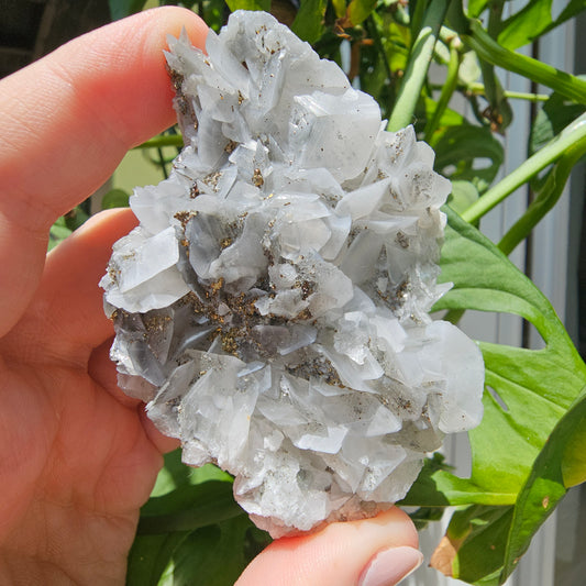 Calcite with Pyrite and Quartz #99B