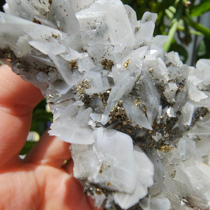 Calcite with Pyrite and Quartz #99B