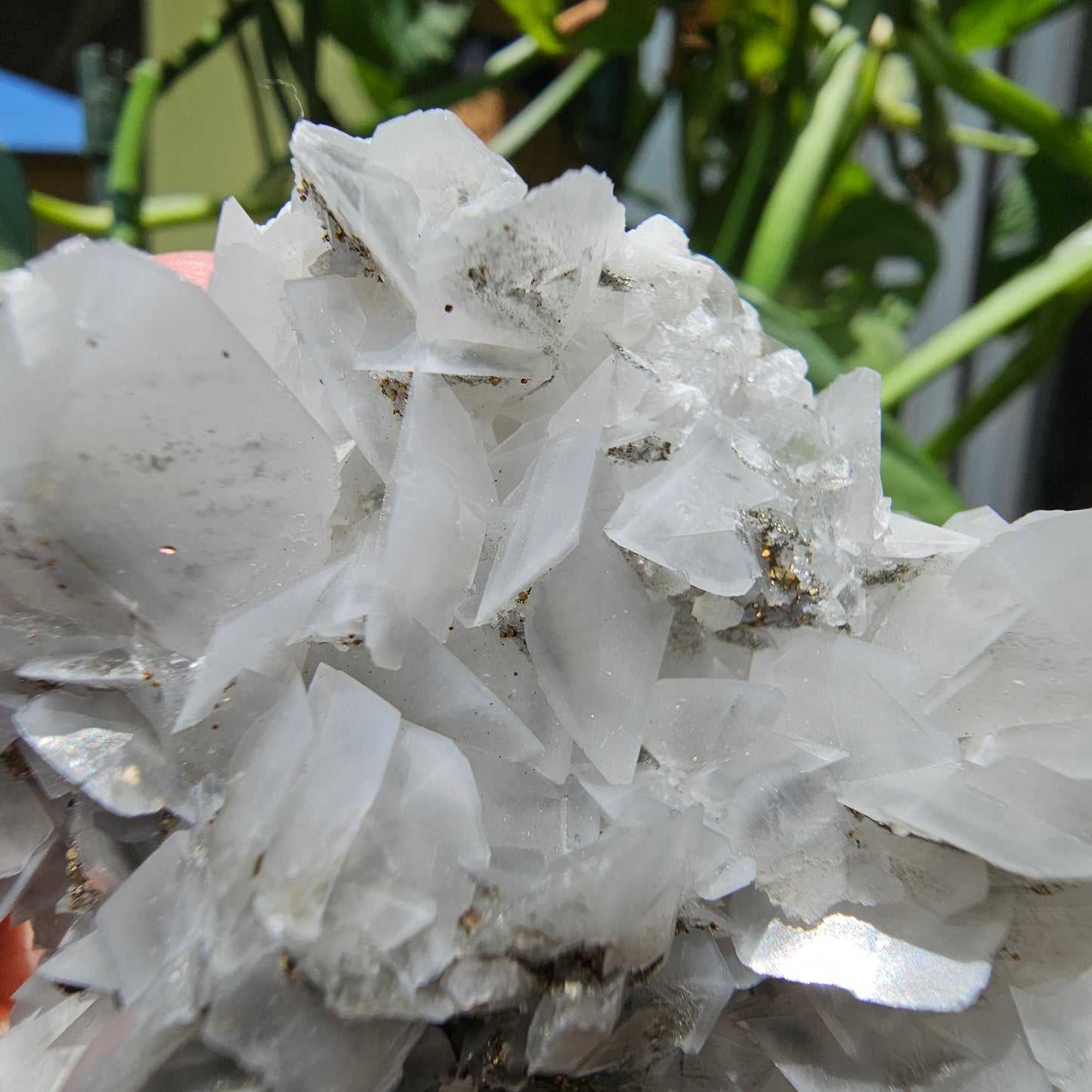 Calcite with Pyrite and Quartz #99B