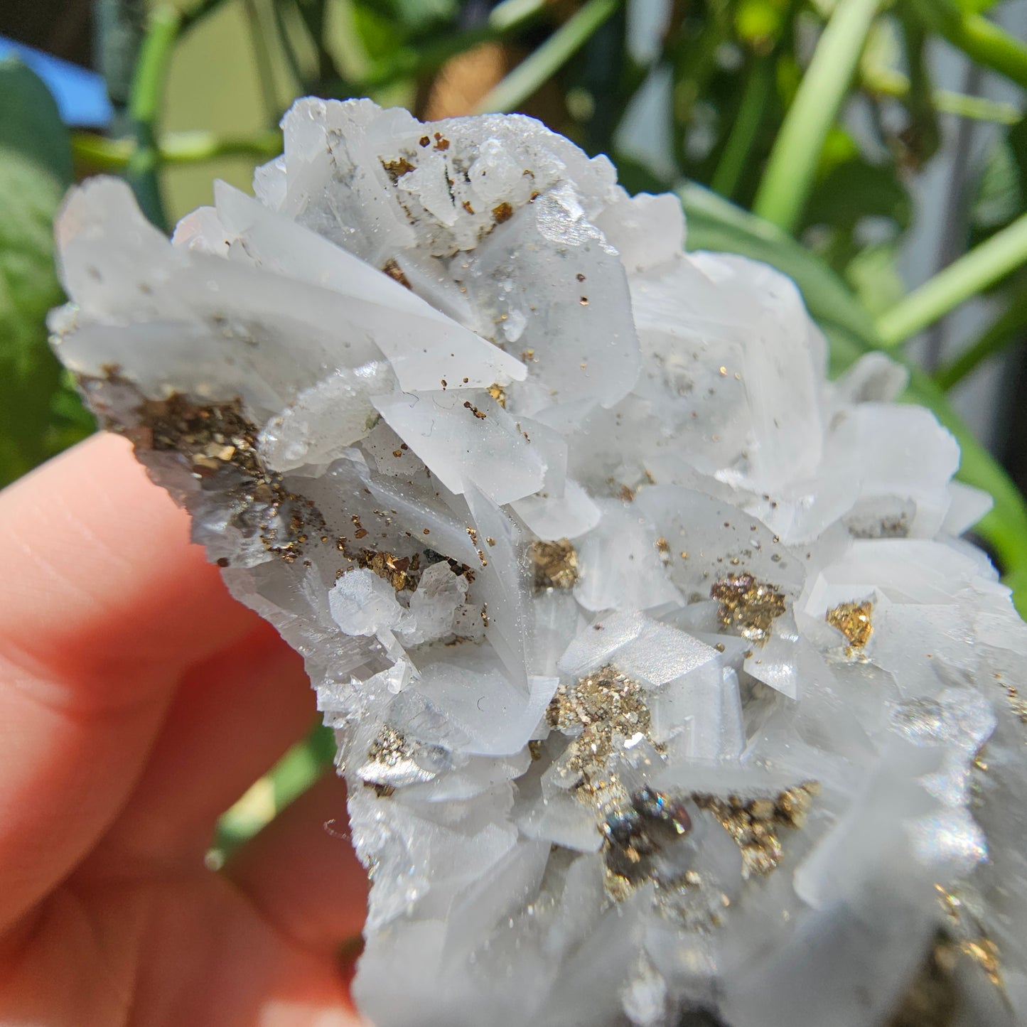 Calcite with Pyrite and Quartz #99B