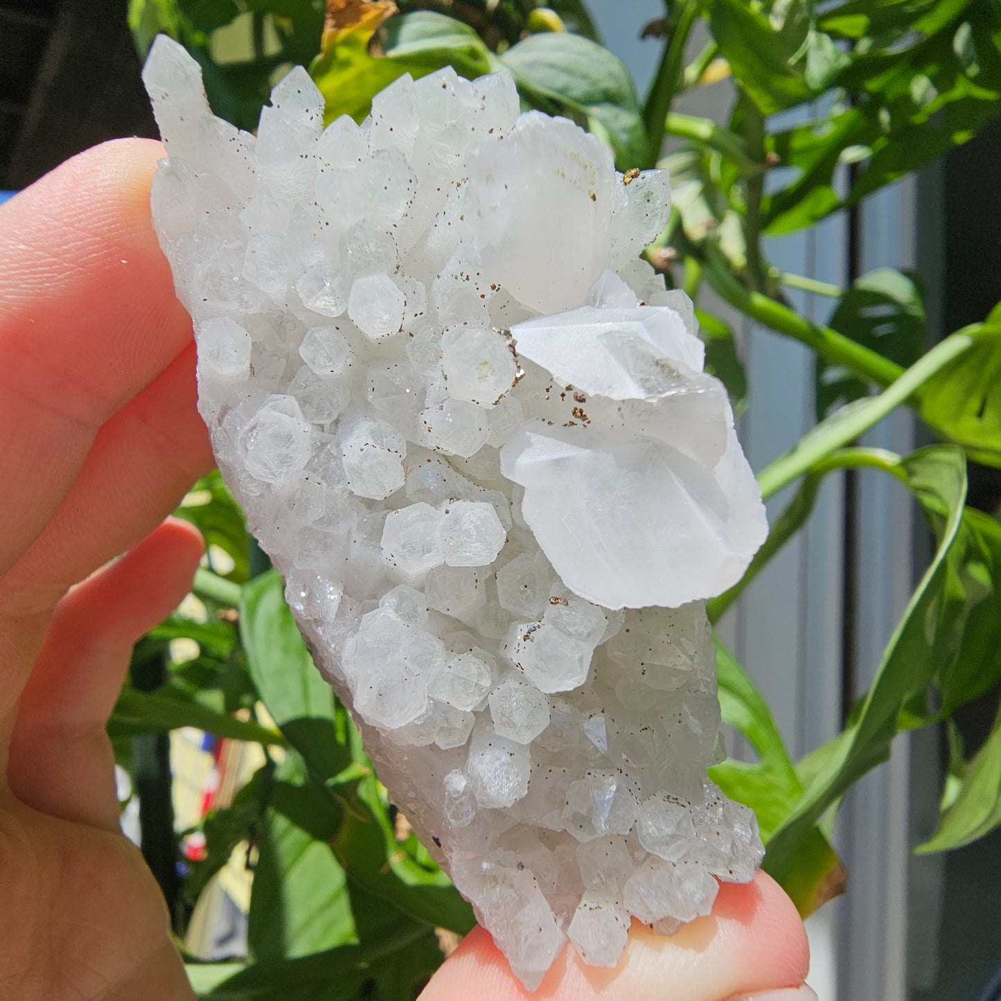 Calcite with Pyrite and Quartz #59D