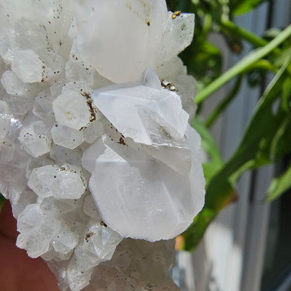 Calcite with Pyrite and Quartz #59D