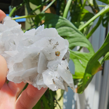 Calcite with Pyrite and Quartz #59E