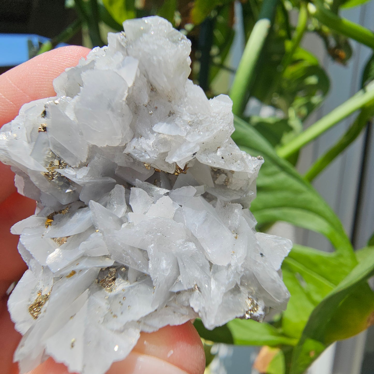 Calcite with Pyrite and Quartz #35M