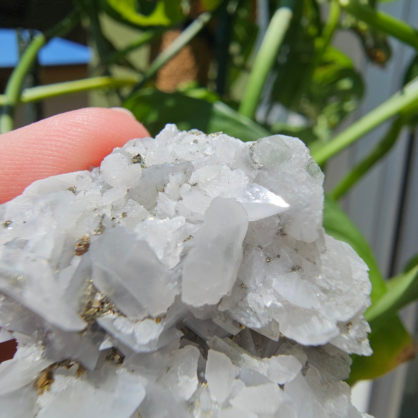 Calcite with Pyrite and Quartz #35M