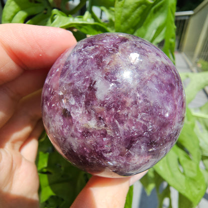 Lepidolite Sphere #35C