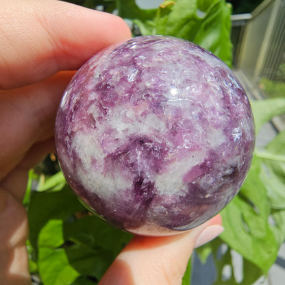 Lepidolite Sphere #35C