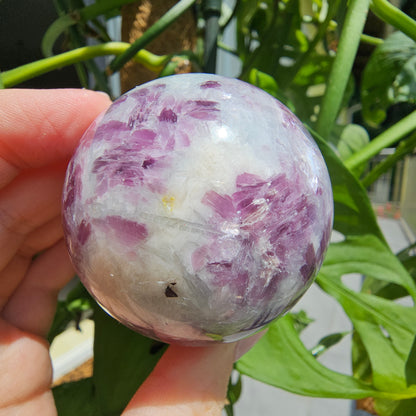 Lepidolite Sphere #37E