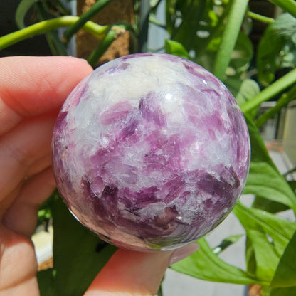 Lepidolite Sphere #39B