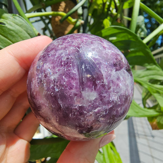 Lepidolite Sphere #40G