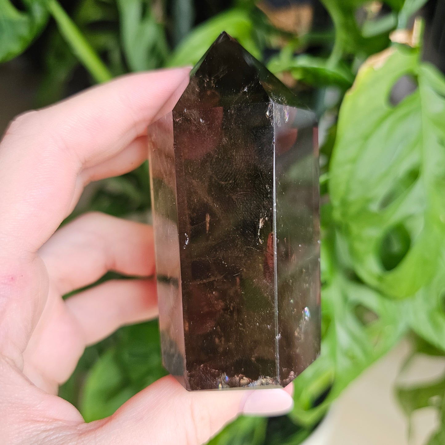 Smoky Quartz Tower #24D