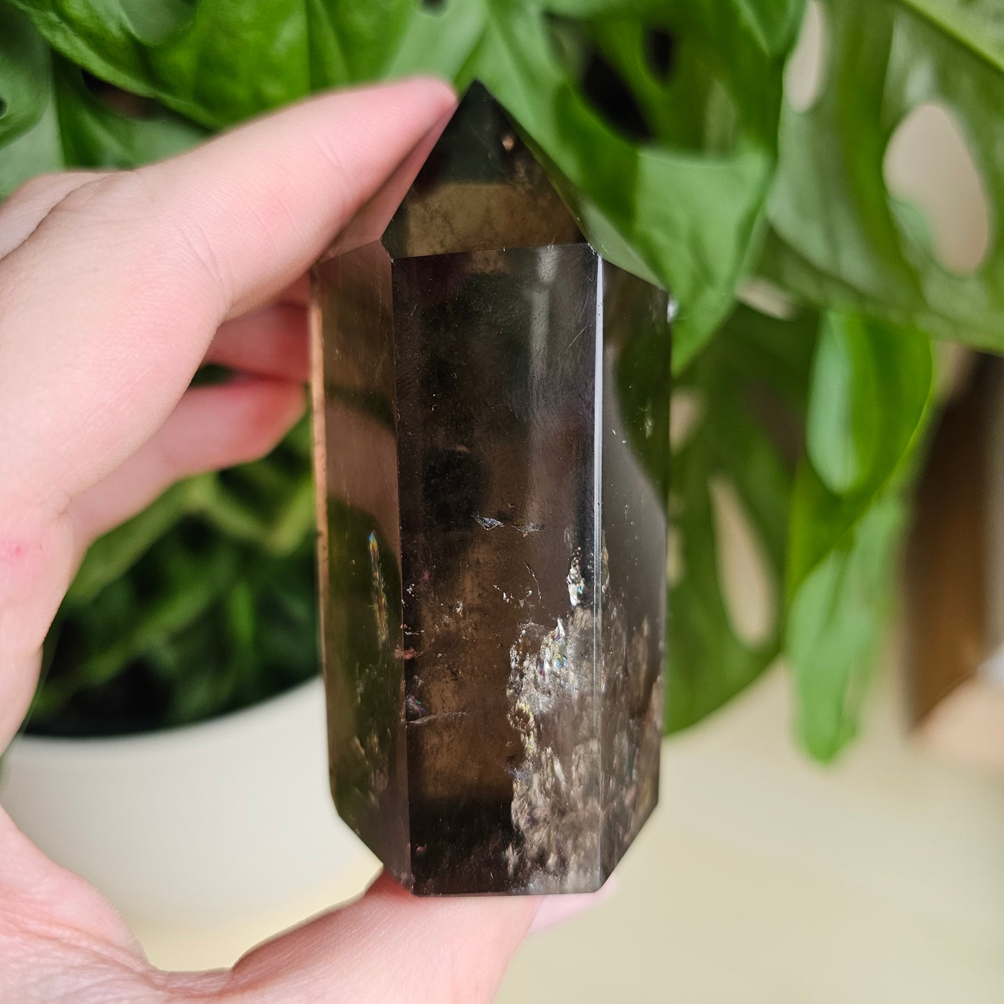 Smoky Quartz Tower #24D