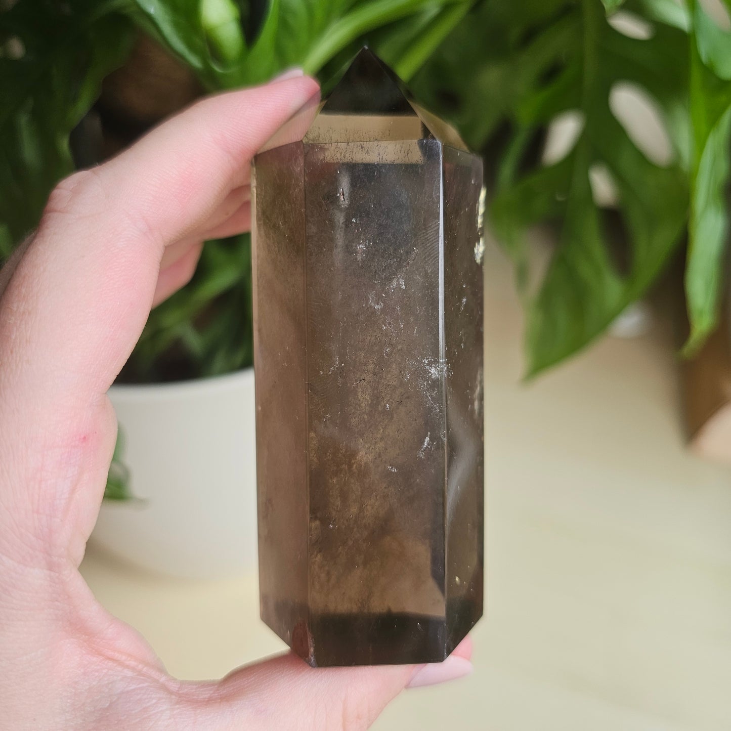 Smoky Quartz Tower #26E