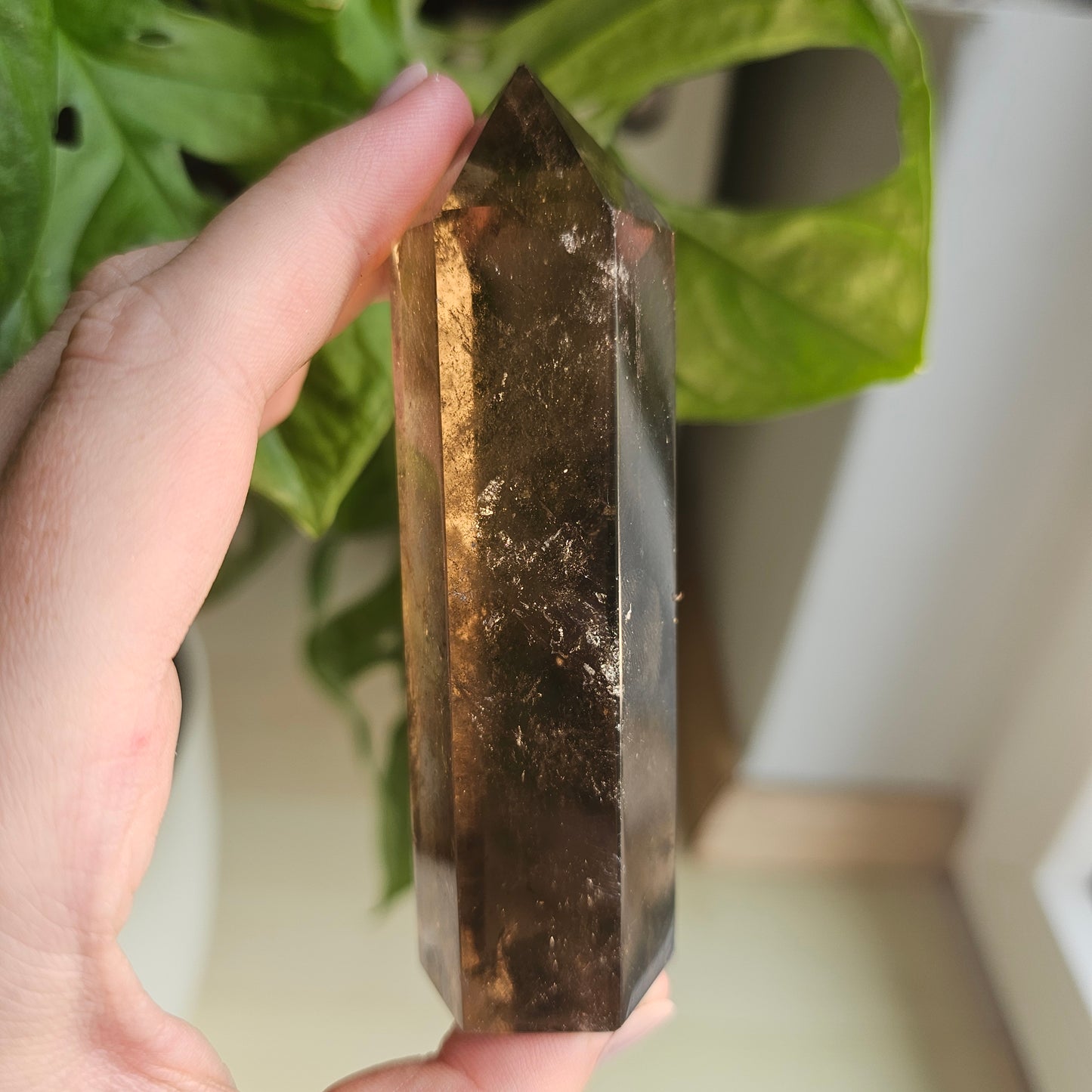 Smoky Quartz Tower #19F