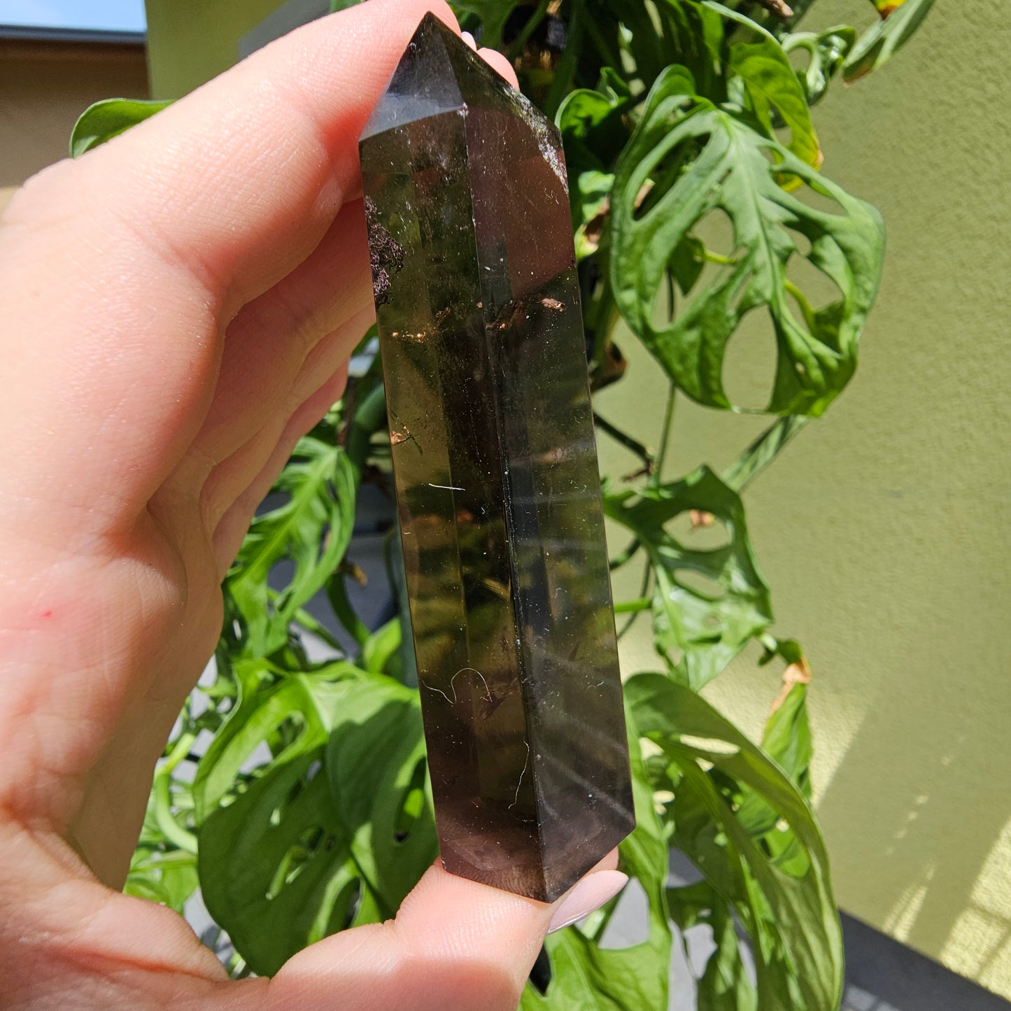 Smoky Quartz Tower #14M