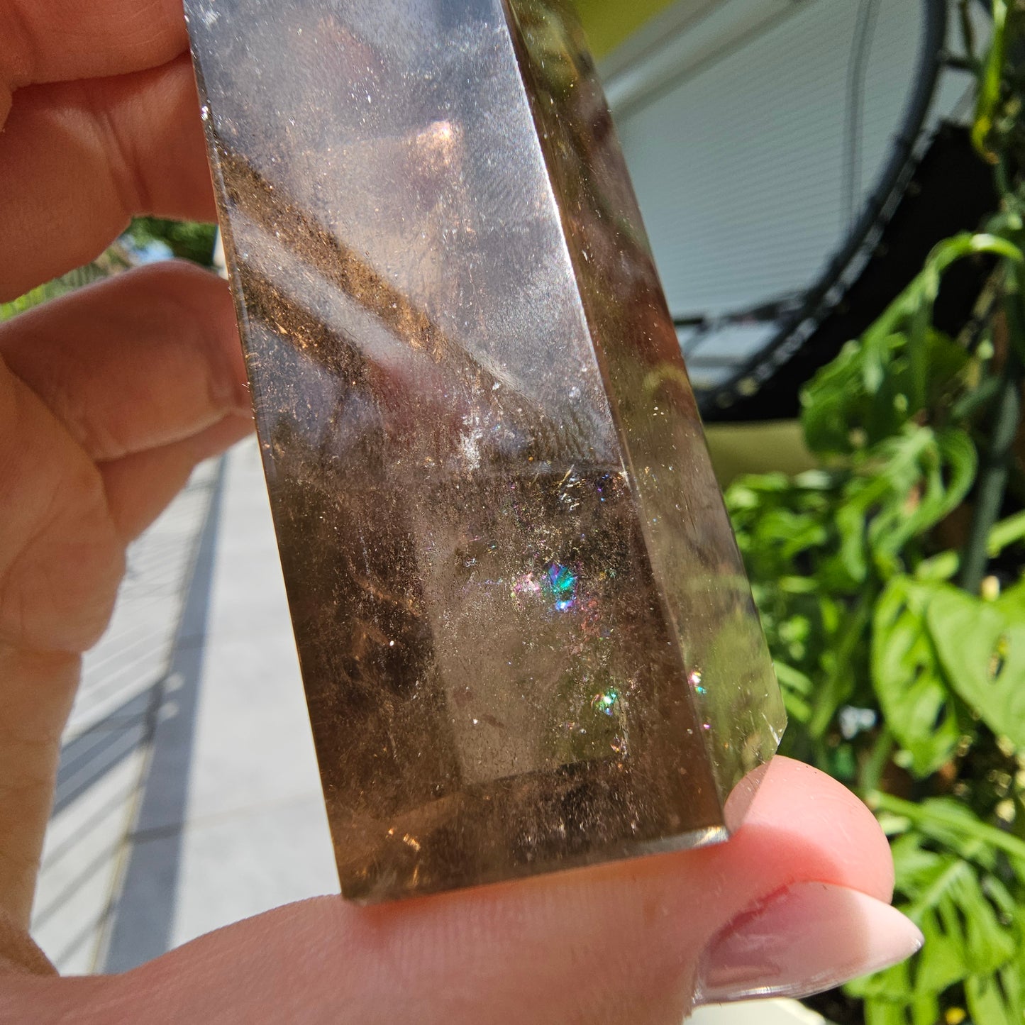 Smoky Quartz Tower #17N