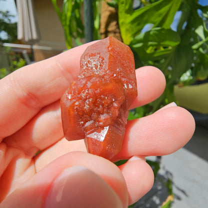 Red Quartz from Morocco #11c