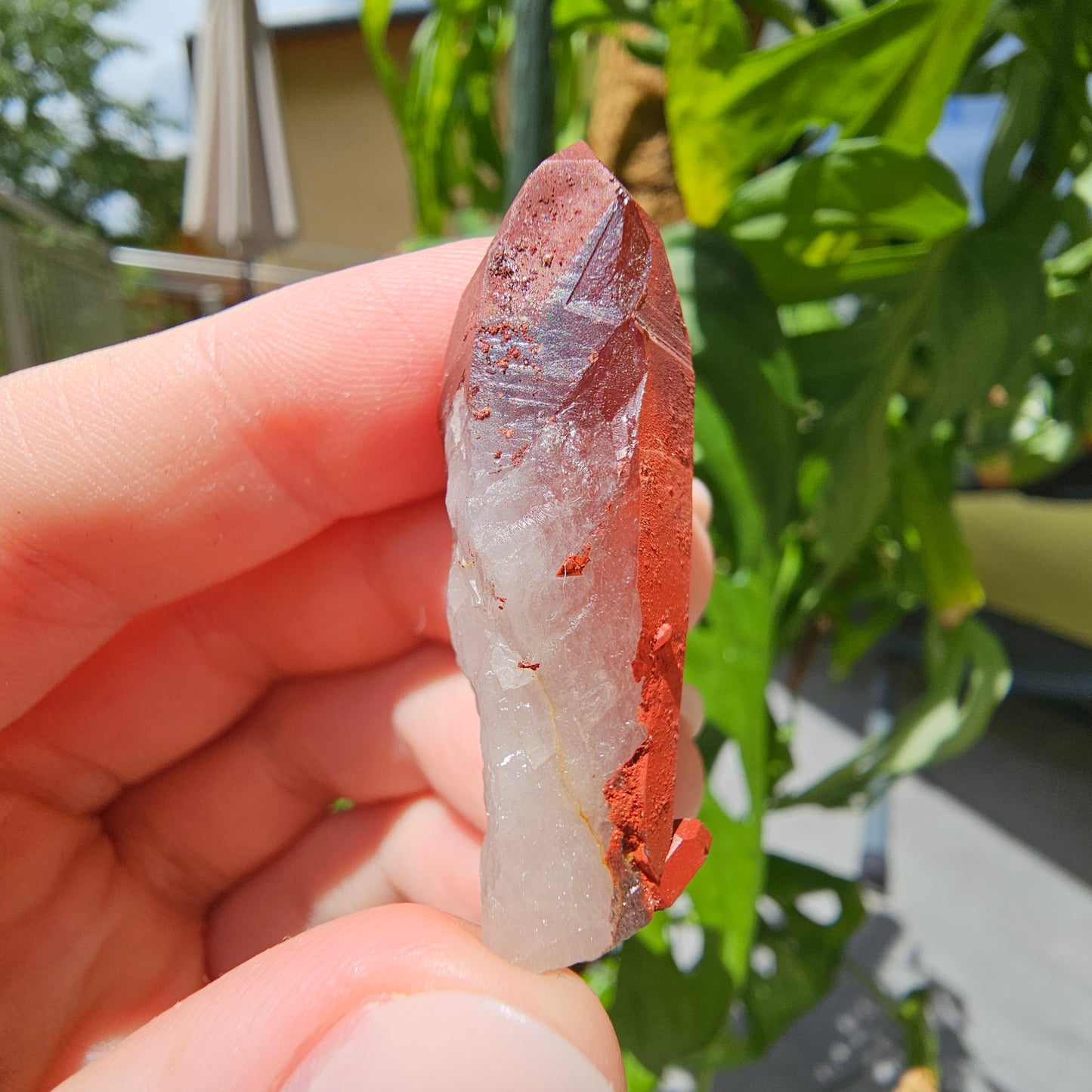 Red Quartz from Morocco #8T