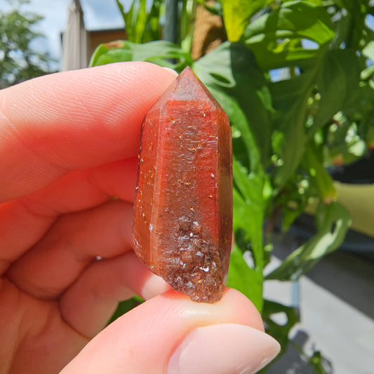 Red Quartz from Morocco #8B