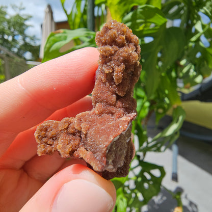 Red Quartz from Morocco #11E