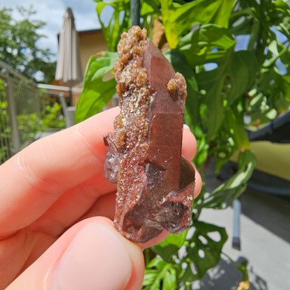 Red Quartz from Morocco #11E