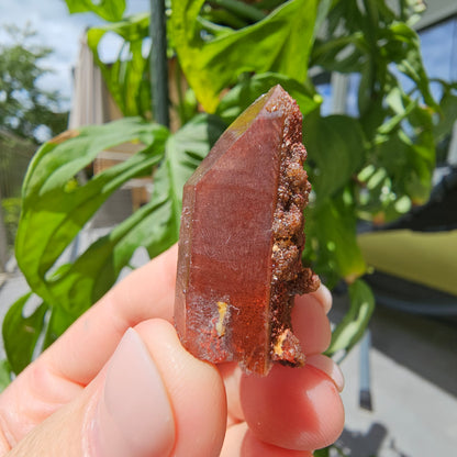 Red Quartz from Morocco #9e