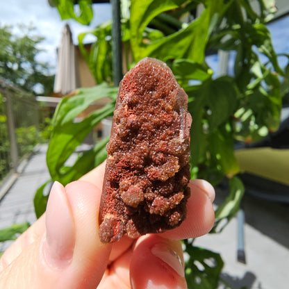 Red Quartz from Morocco #9e