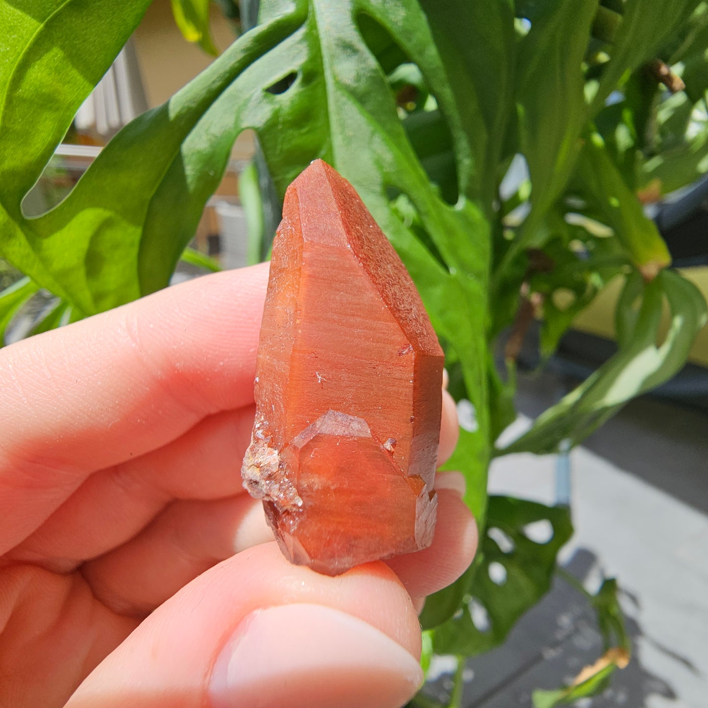 Red Quartz from Morocco #9d