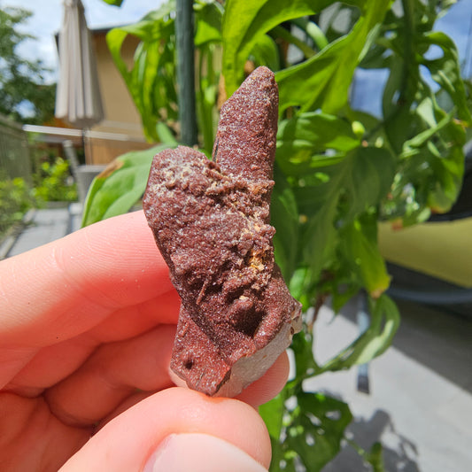 Red Quartz from Morocco #10J