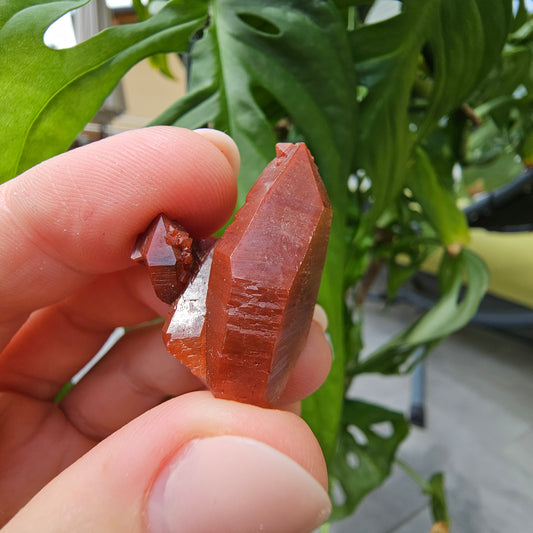 Red Quartz from Morocco #7i