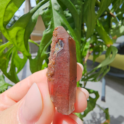 Red Quartz from Morocco #8F