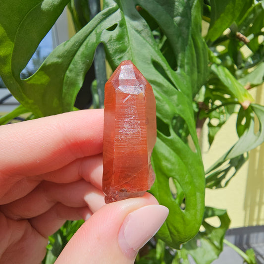 Red Quartz from Morocco #9a